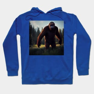 Sasquatch in Nature Hoodie